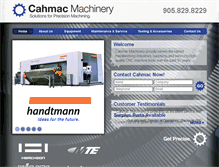 Tablet Screenshot of cahmac.com